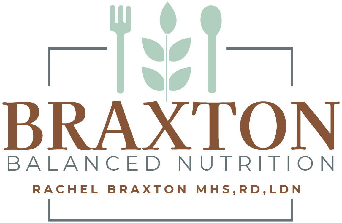 Braxton Balanced Nutrition logo, registered dietitian in Gastonia, NC